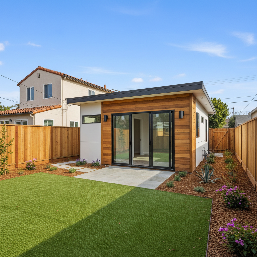 Completed adu design work at a residential property in San Diego, CA