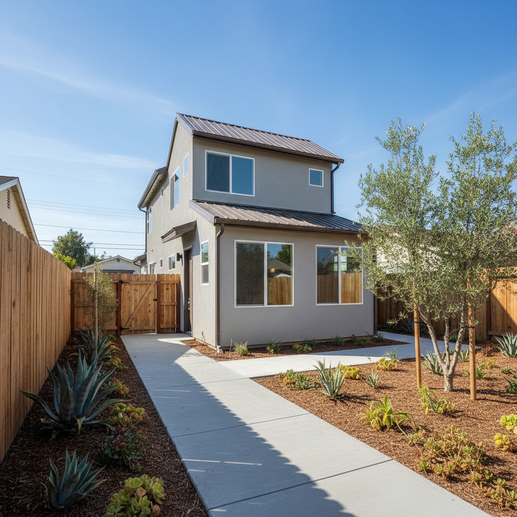 Completed adu financing work at a residential property in Santa Ana, CA