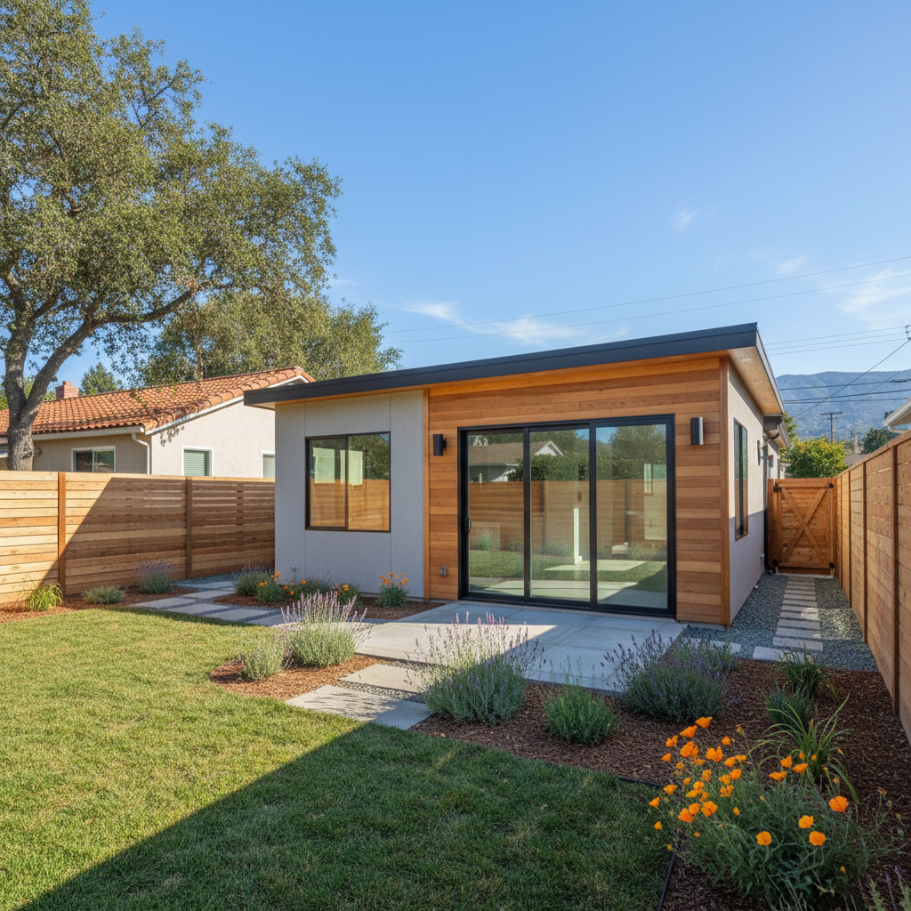 Completed adu construction management work at a residential property in Cupertino, CA