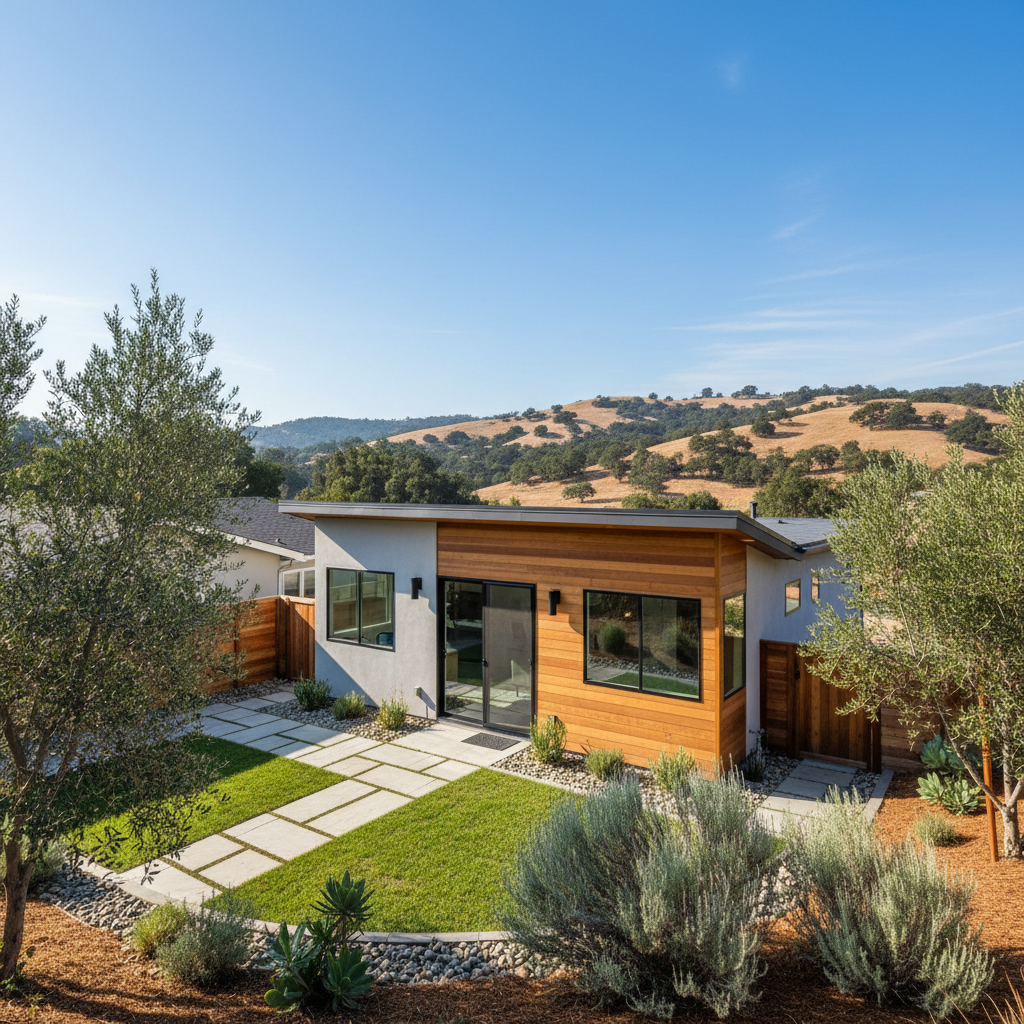 Completed adu construction management work at a residential property in Cupertino, CA