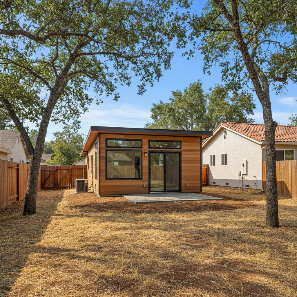 Completed adu engineering work at a residential property in Santa Rosa, CA