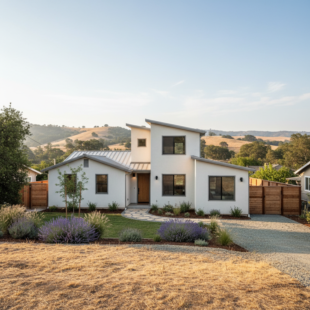 Completed adu engineering work at a residential property in Santa Rosa, CA