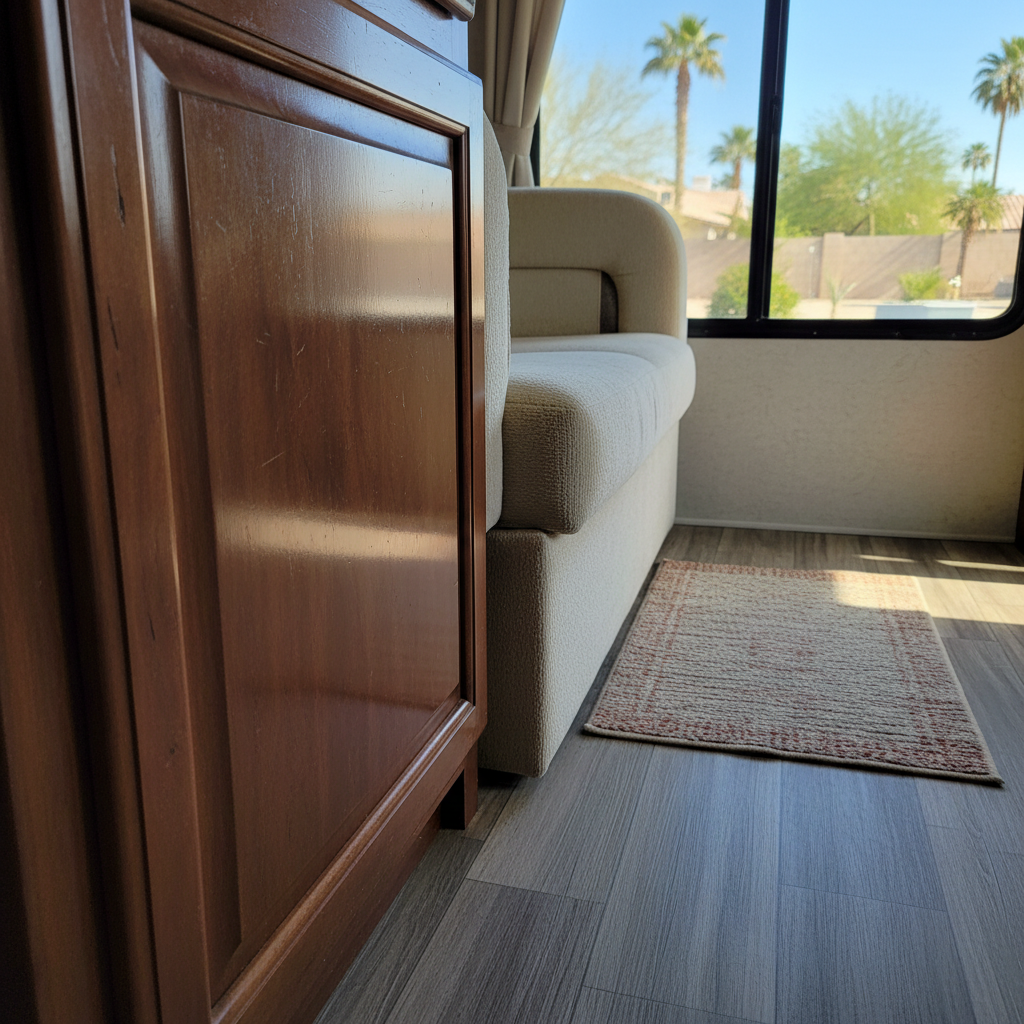 Completed interior deep cleaning work at a residential property in Phoenix, AZ
