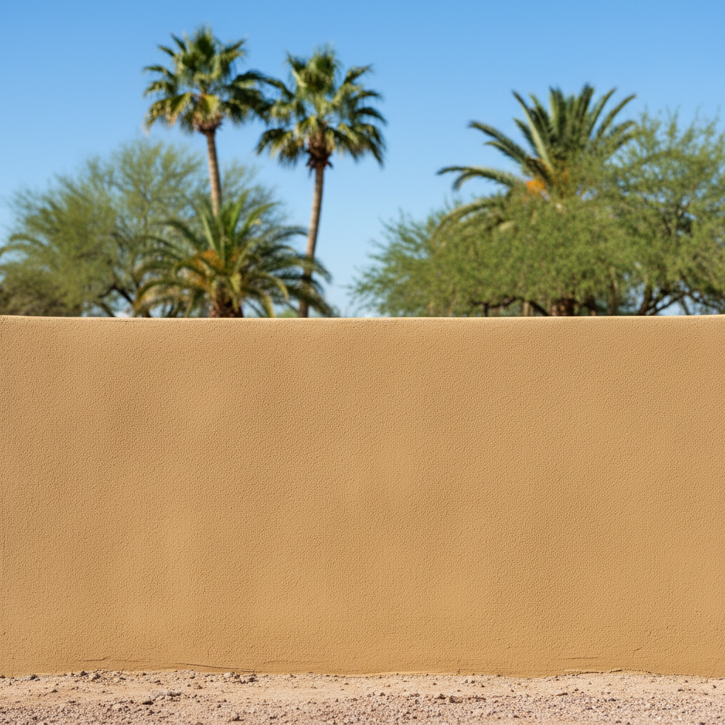 Completed stucco redashing work at a residential property in Yuma, AZ