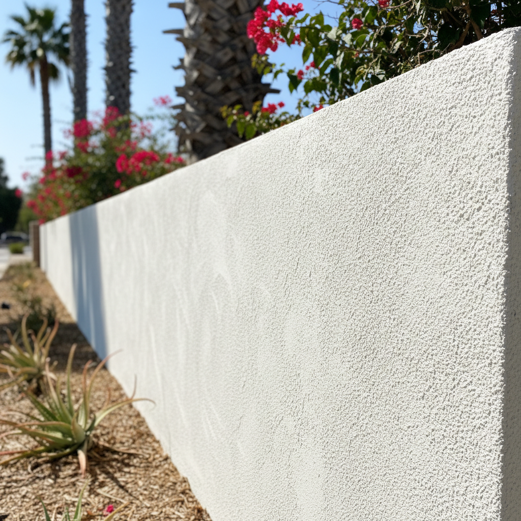 Completed stucco redashing work at a residential property in Pomona, CA