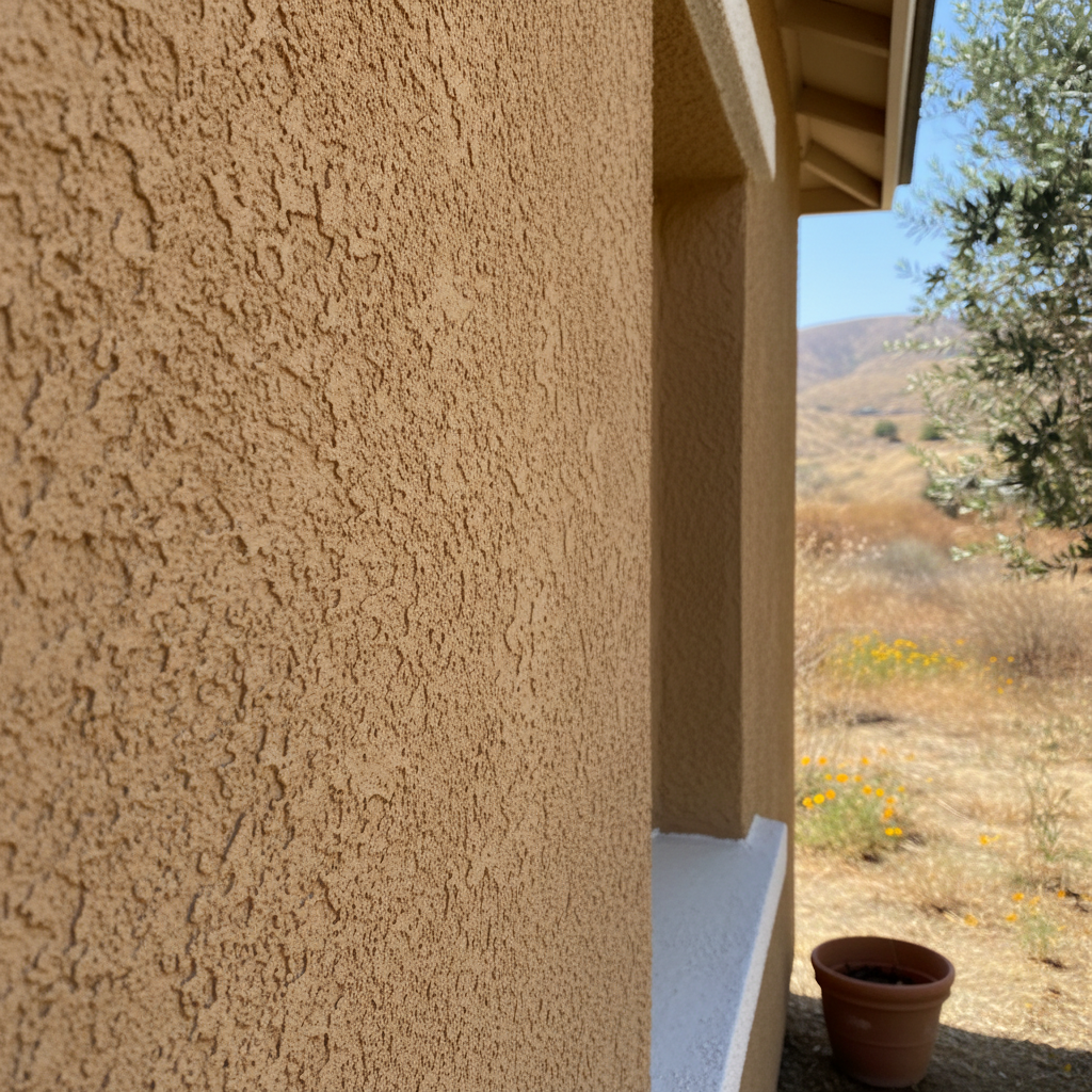 Completed stucco inspection work at a residential property in Bakersfield, CA