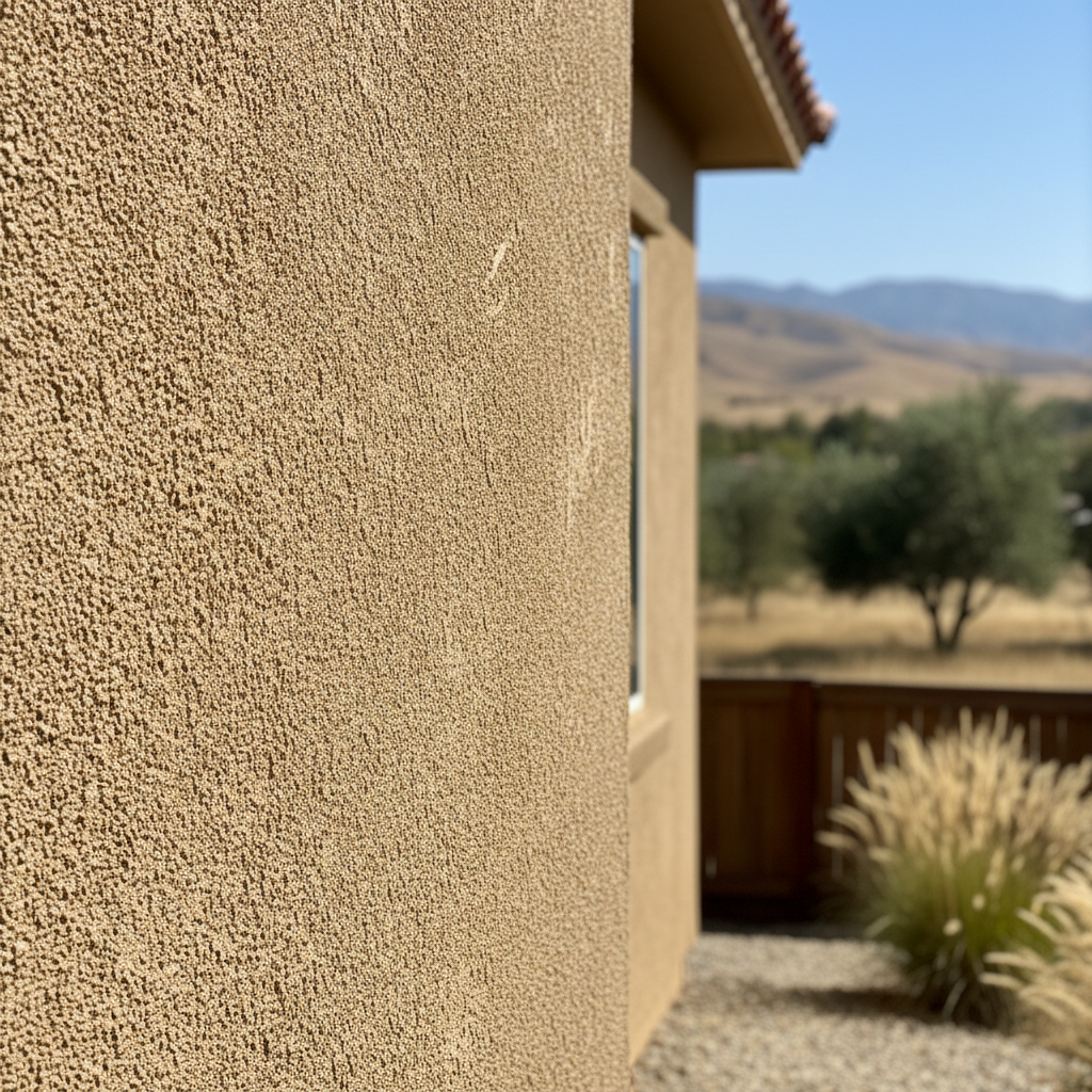 Completed stucco inspection work at a residential property in Bakersfield, CA