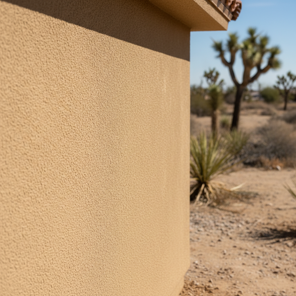 Completed stucco redashing work at a residential property in Palmdale, CA