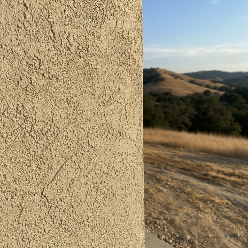 Completed stucco inspection work at a residential property in Madera, CA