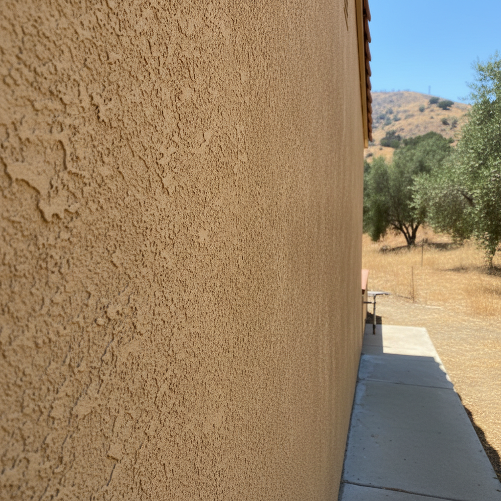 Completed stucco redashing work at a residential property in Escondido, CA