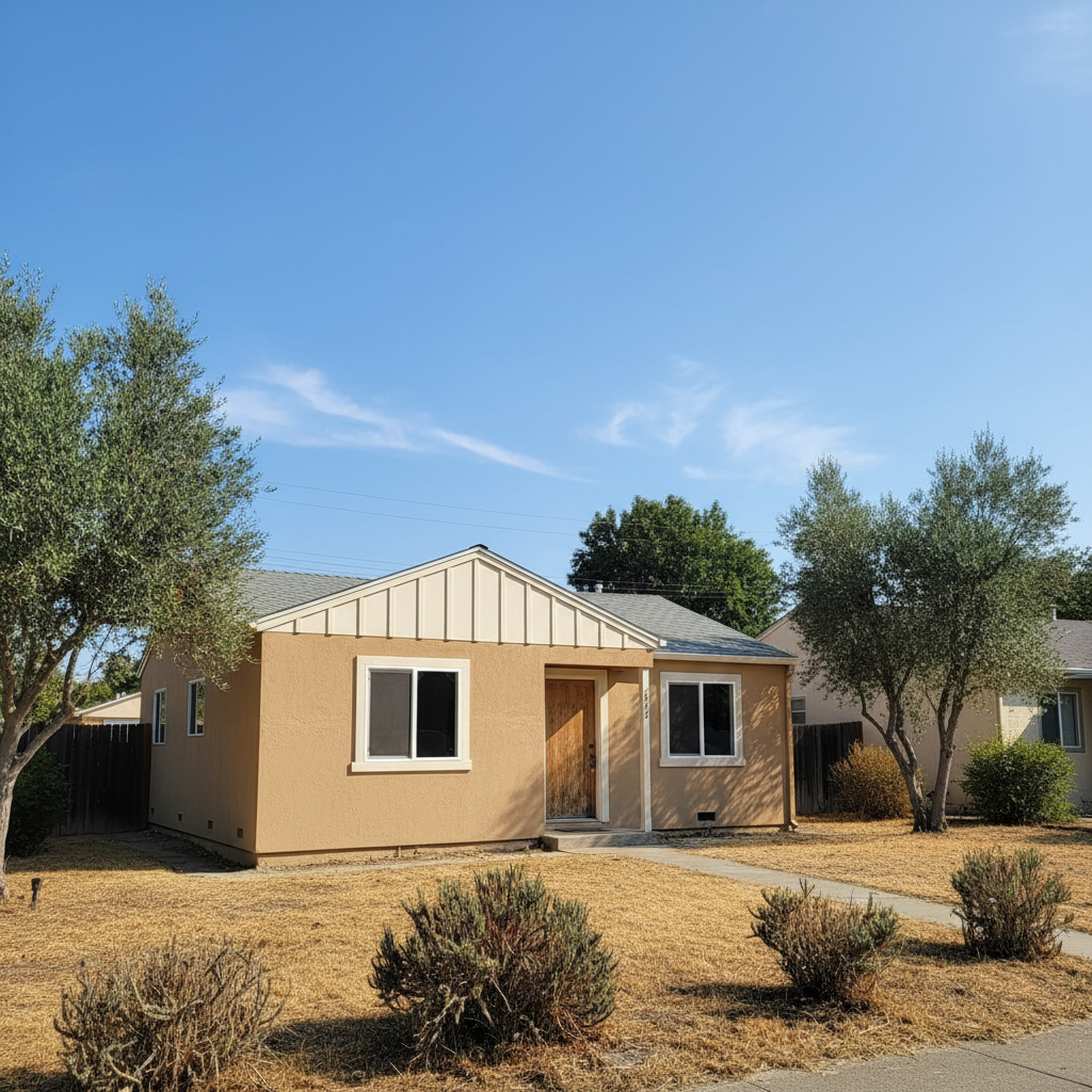 Completed eifs installation work at a residential property in Fairfield, CA
