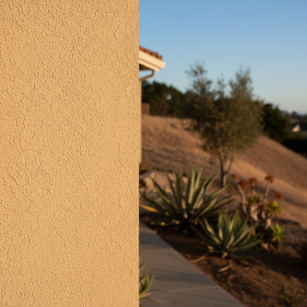 Completed stucco redashing work at a residential property in Hayward, CA