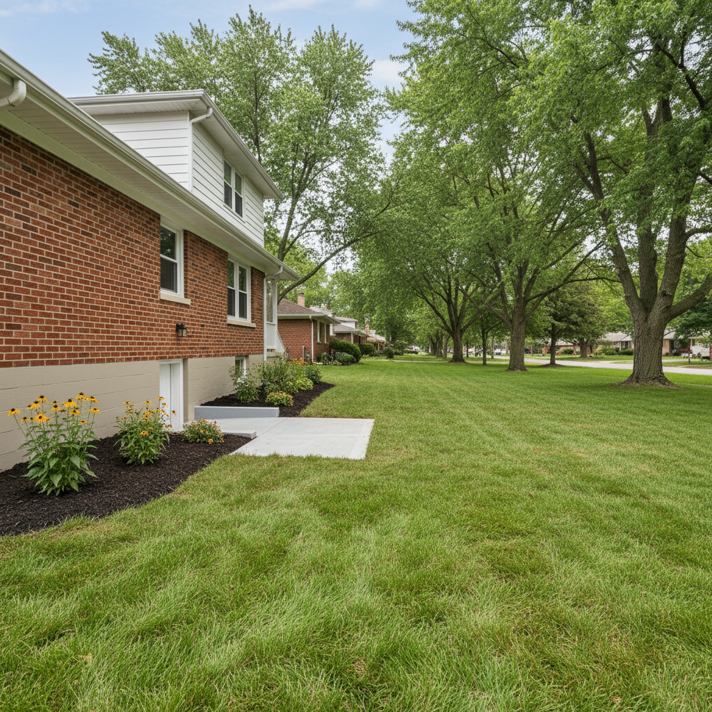 Completed flood restoration work at a residential property in Bellwood, IL
