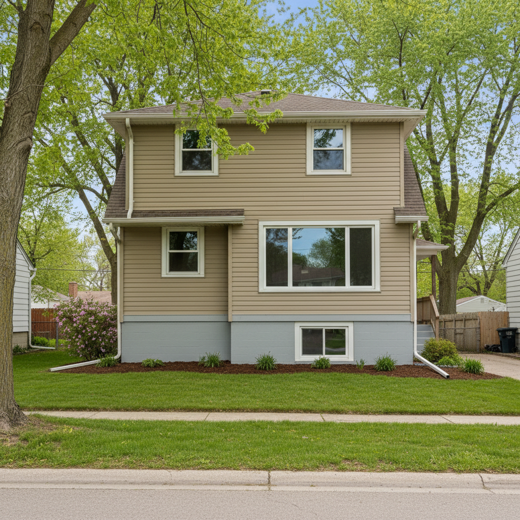 Completed commercial water damage restoration work at a residential property in Lincoln Park, MI