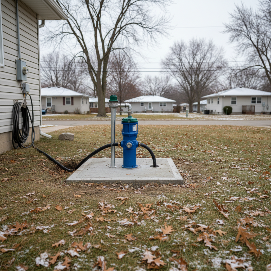 Completed well drilling work at a residential property in Flint, MI