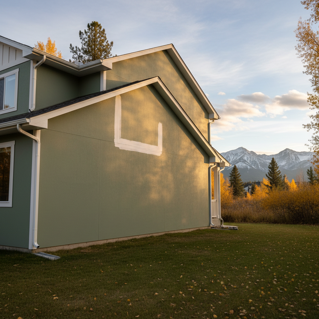 Completed drywall repair and painting work at a residential property in Whitefish, MT