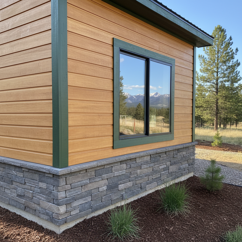 Completed garage design & building work at a residential property in Missoula, MT