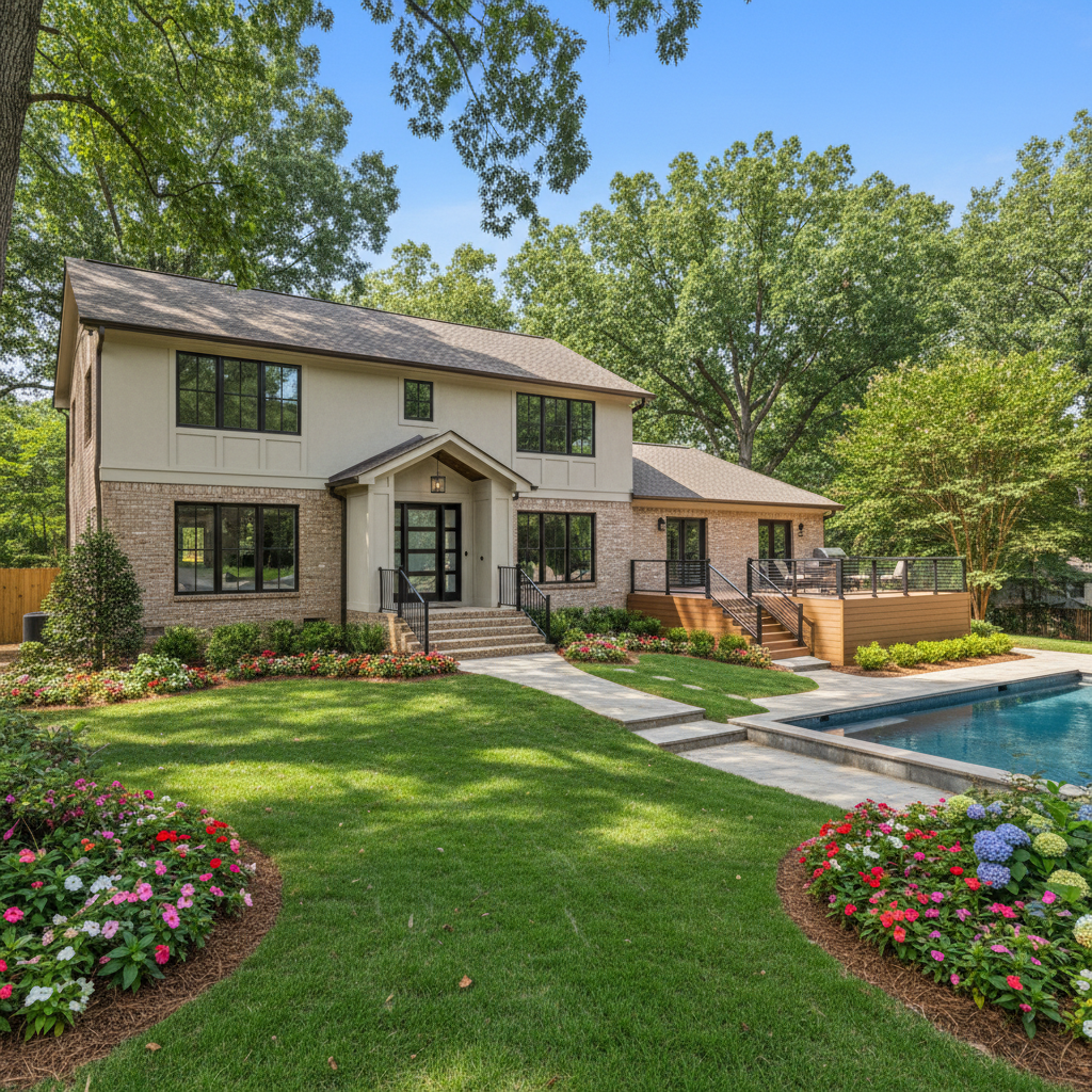 Completed facelift procedure work at a residential property in Birmingham, AL