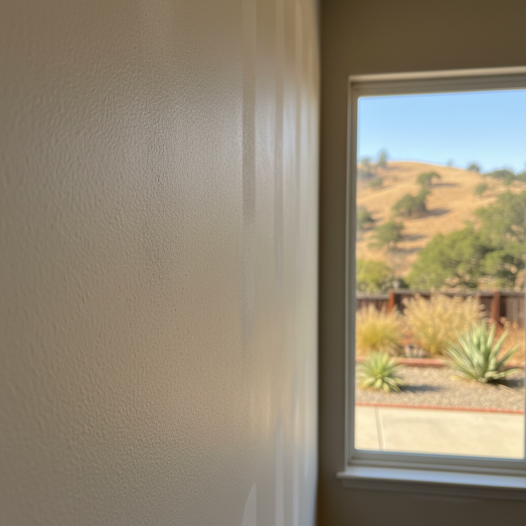 Completed drywall repair and painting work at a residential property in Auburn, CA