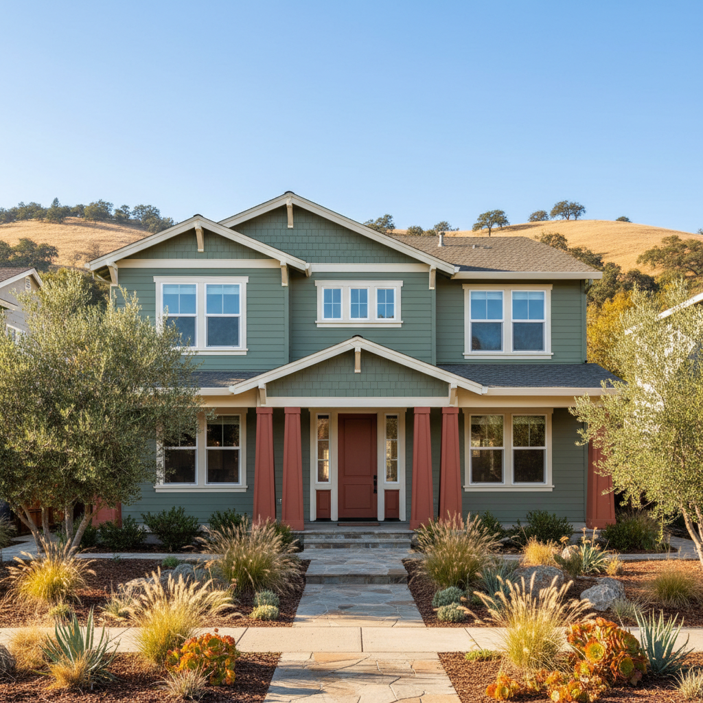 Completed color consultation work at a residential property in Lincoln, CA