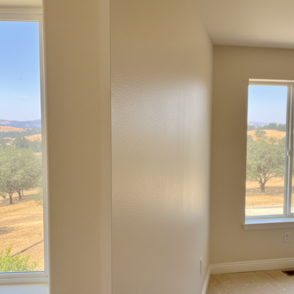 Completed drywall repair and painting work at a residential property in Auburn, CA