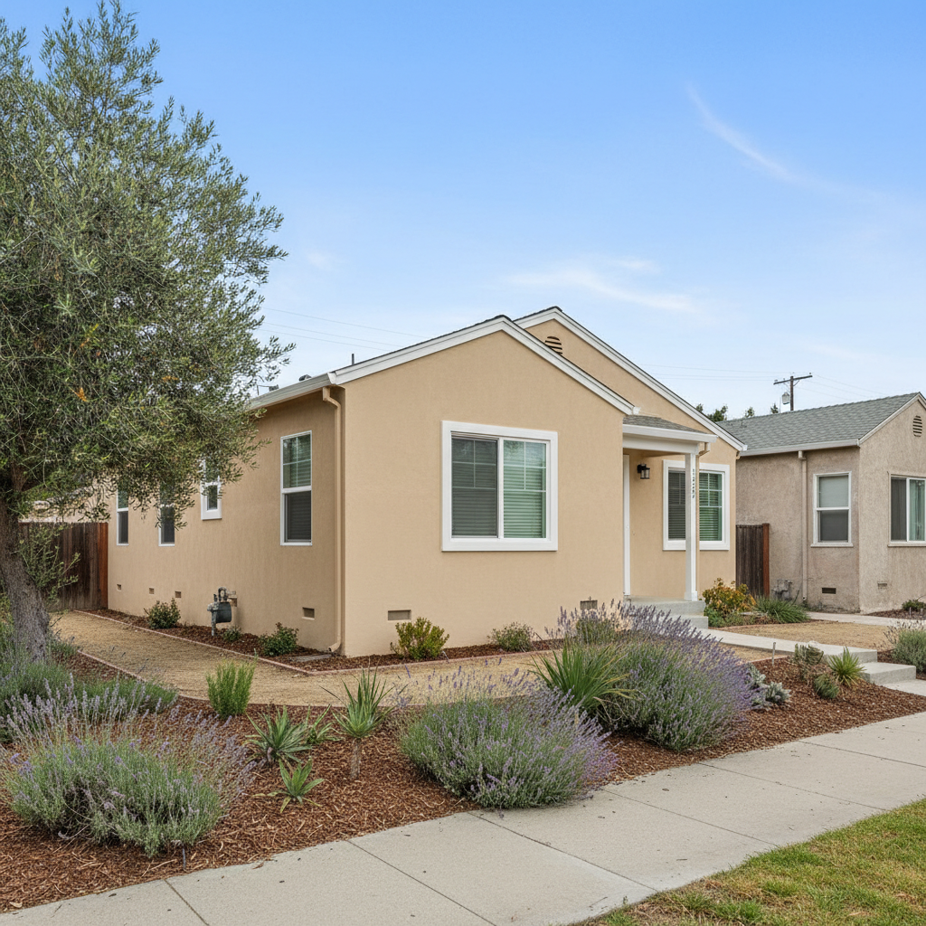 Completed eifs installation work at a residential property in Santa Clara, CA