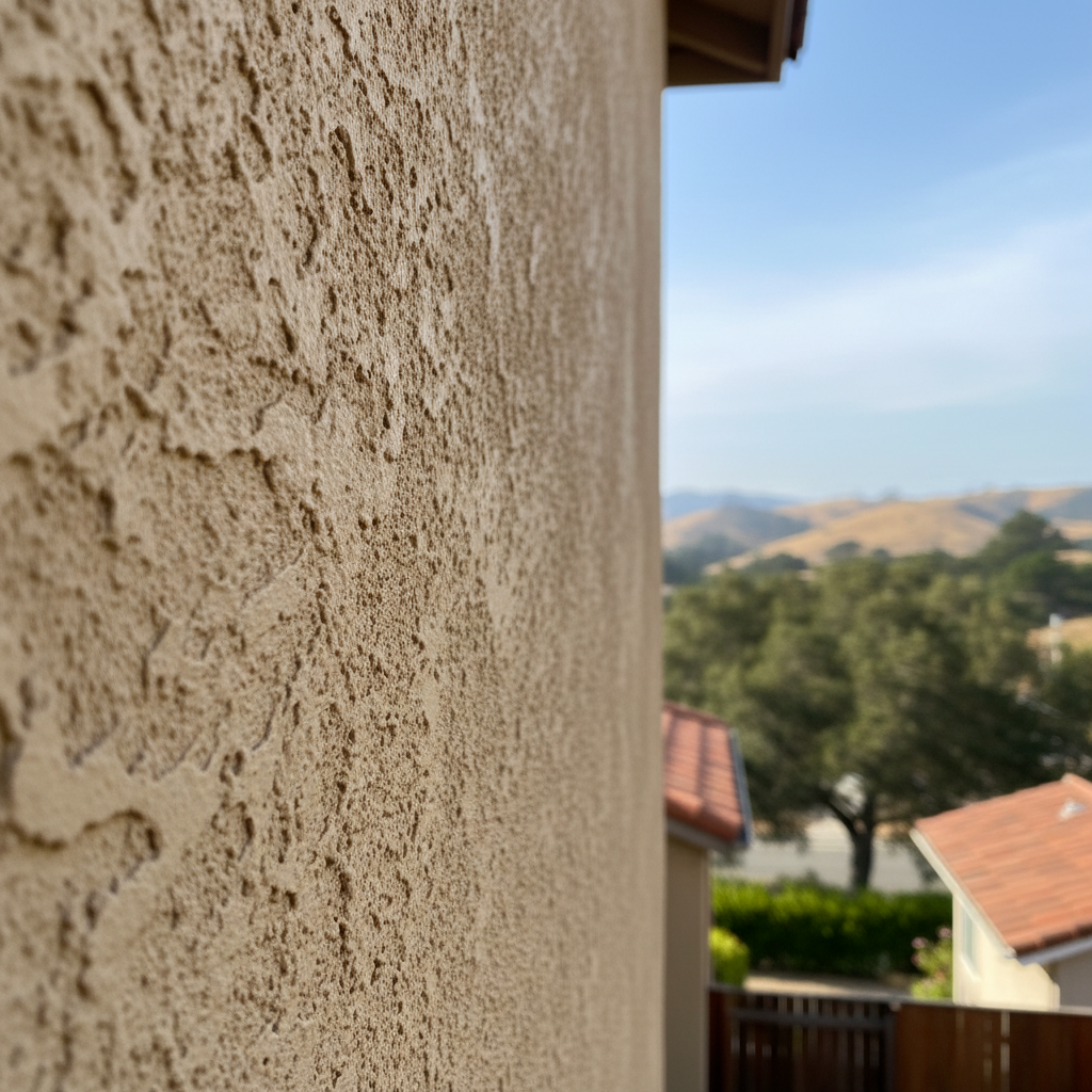 Completed stucco inspection work at a residential property in Santa Cruz, CA