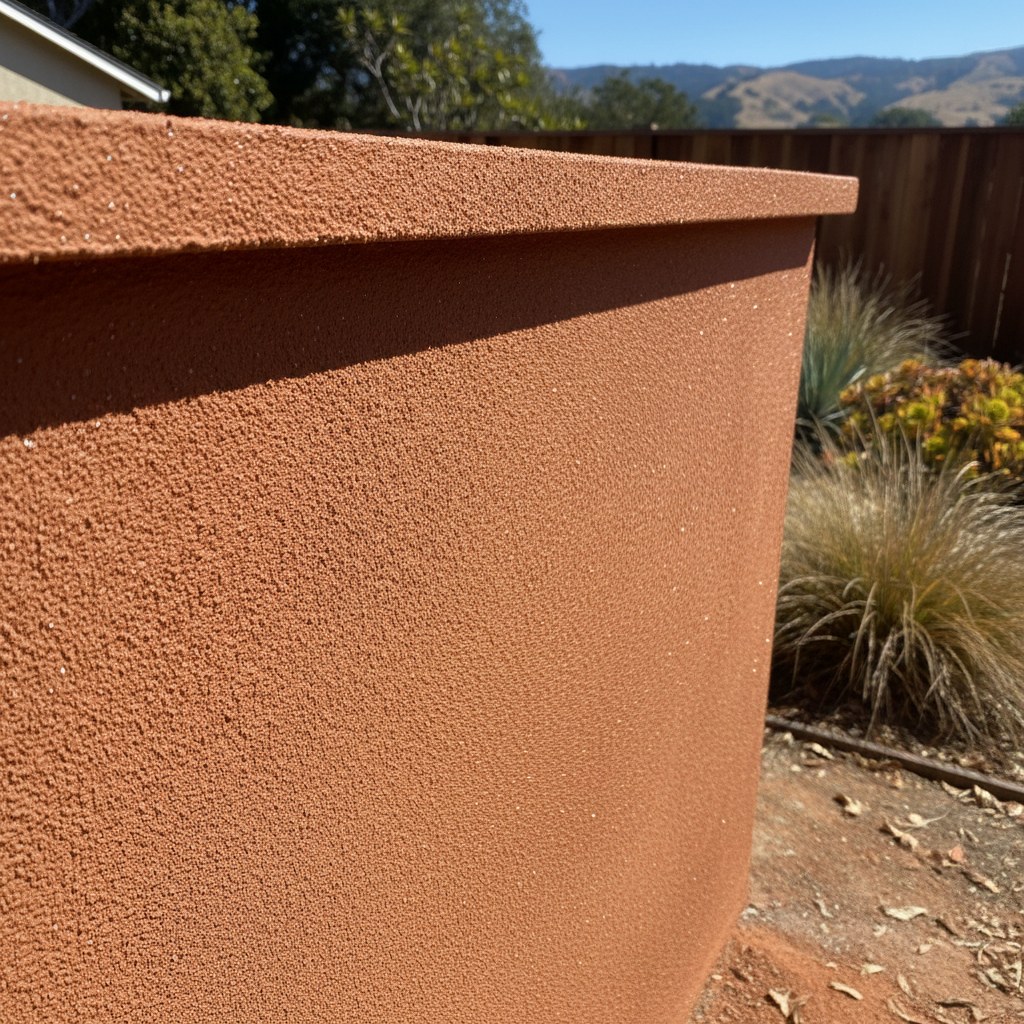 Completed stucco redashing work at a residential property in Watsonville, CA