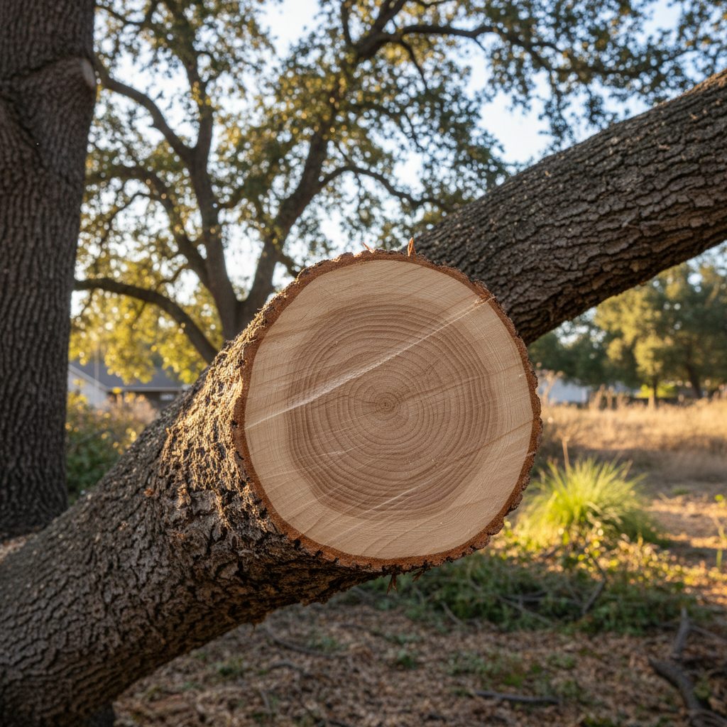 Completed tree trimming work at a residential property in Camarillo, CA