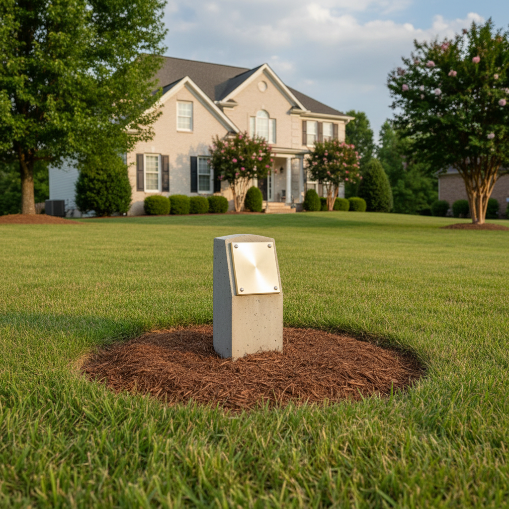 Completed flood elevation certificates work at a residential property in Fayetteville, NC