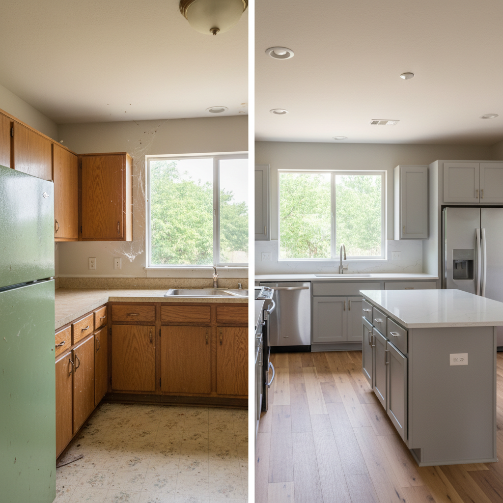 Completed appliance installation work at a residential property in Jenks, OK