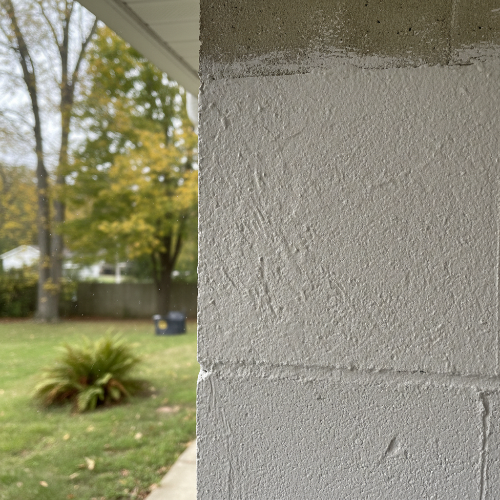 Completed mold remediation work at a residential property in Pittsburgh, PA