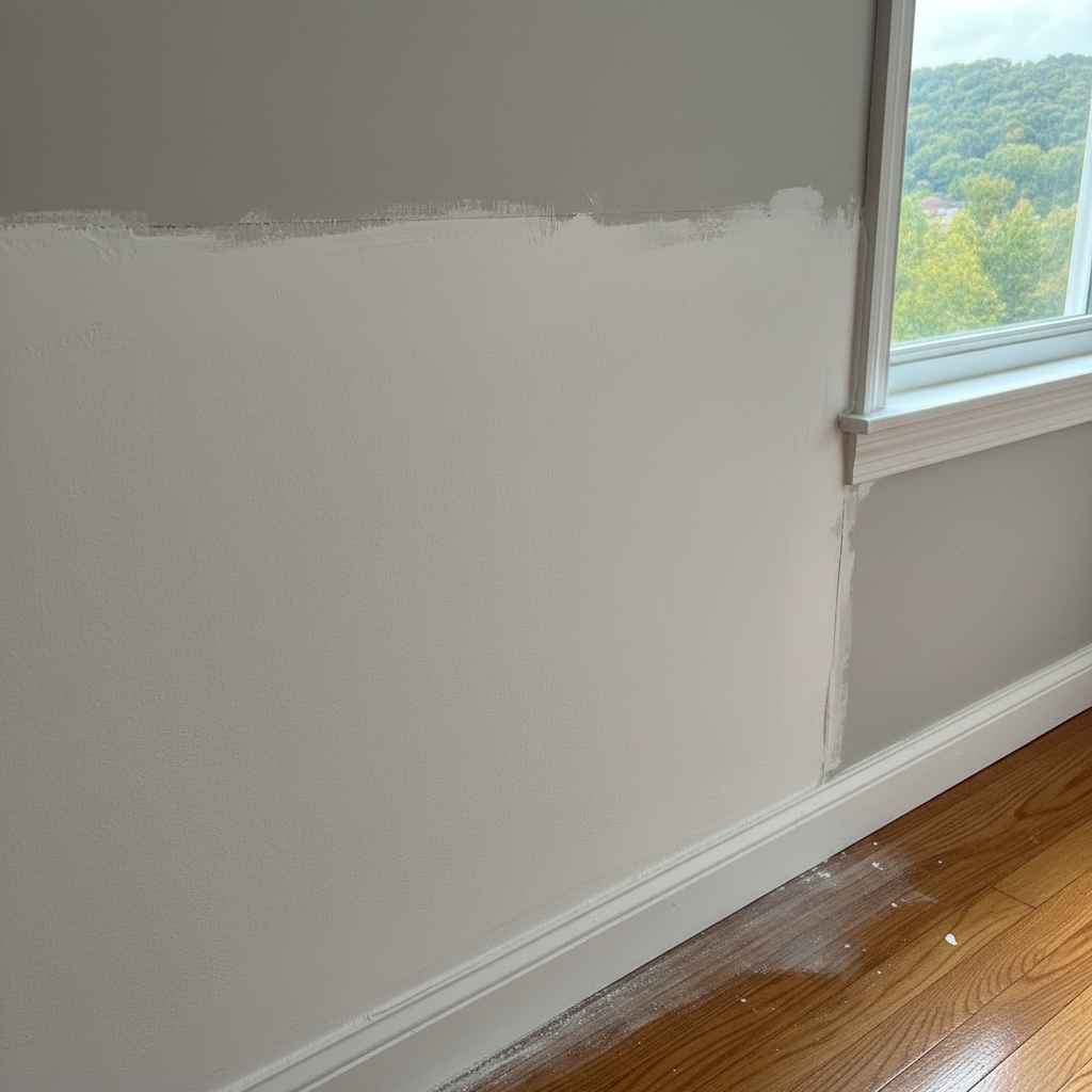 Completed mold remediation work at a residential property in Pittsburgh, PA