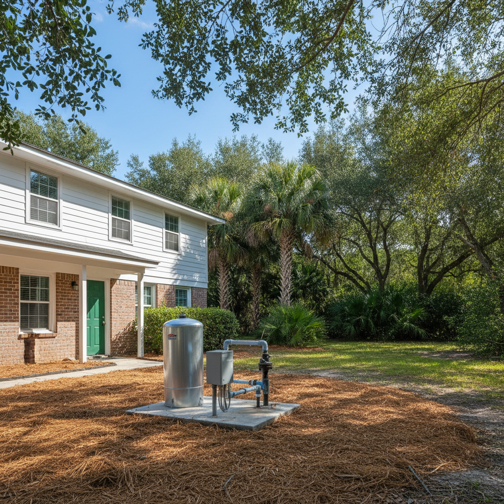 Completed pump repair work at a residential property in Summerville, SC