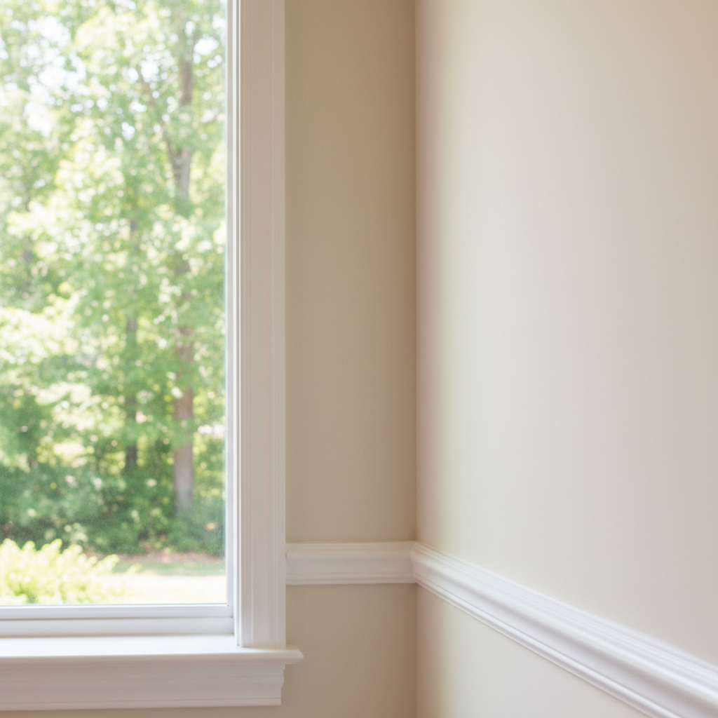 Completed interior painting work at a residential property in Oak Ridge, TN