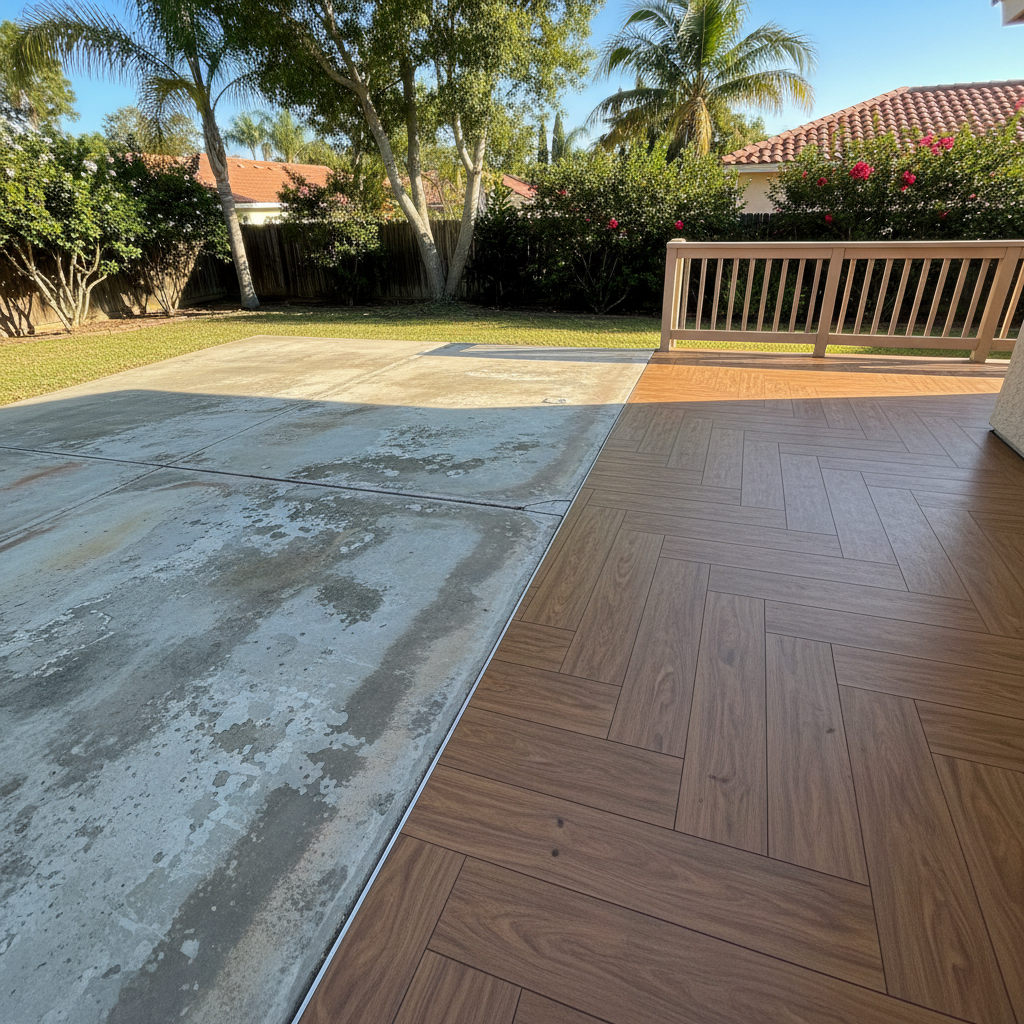 Completed laminate flooring work at a residential property in San Antonio, TX