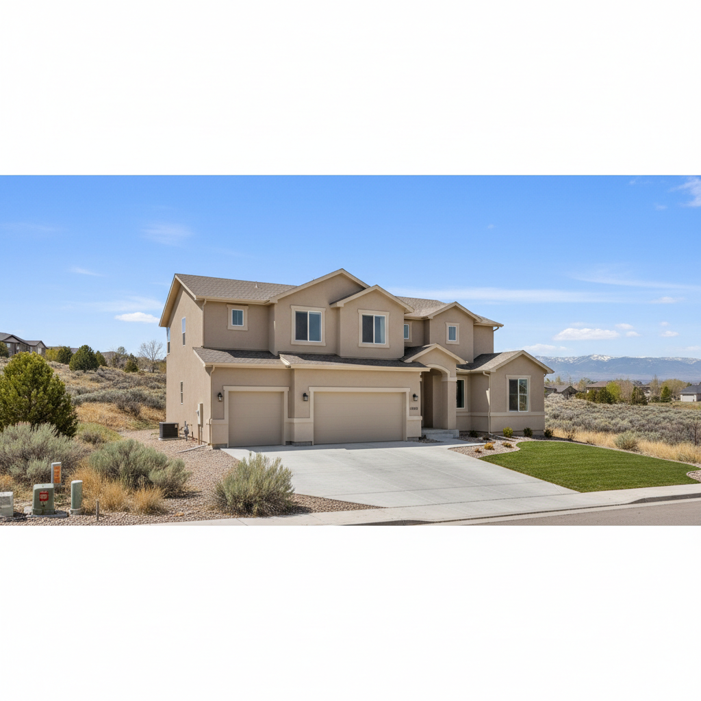 Completed commercial stucco work at a residential property in Taylorsville, UT