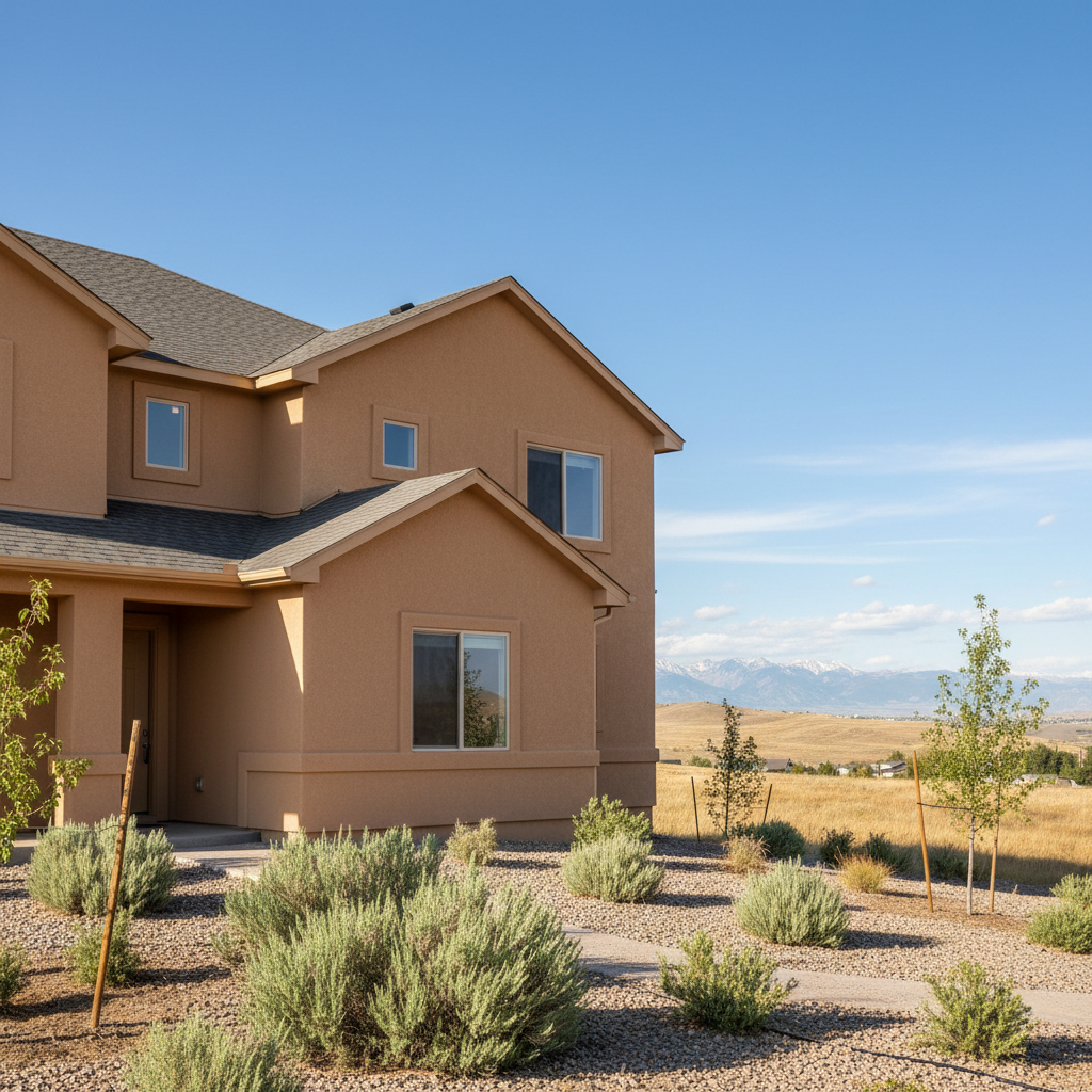 Completed commercial stucco work at a residential property in Taylorsville, UT