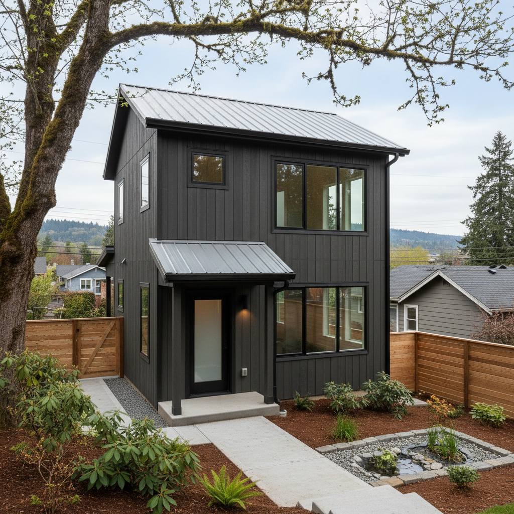 Completed adu design work at a residential property in Seattle, WA