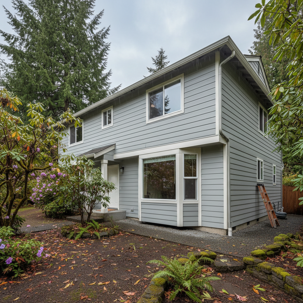 Completed drywall repair and painting work at a residential property in Tacoma, WA