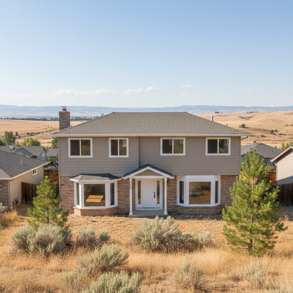 Completed interior painting work at a residential property in Richland, WA