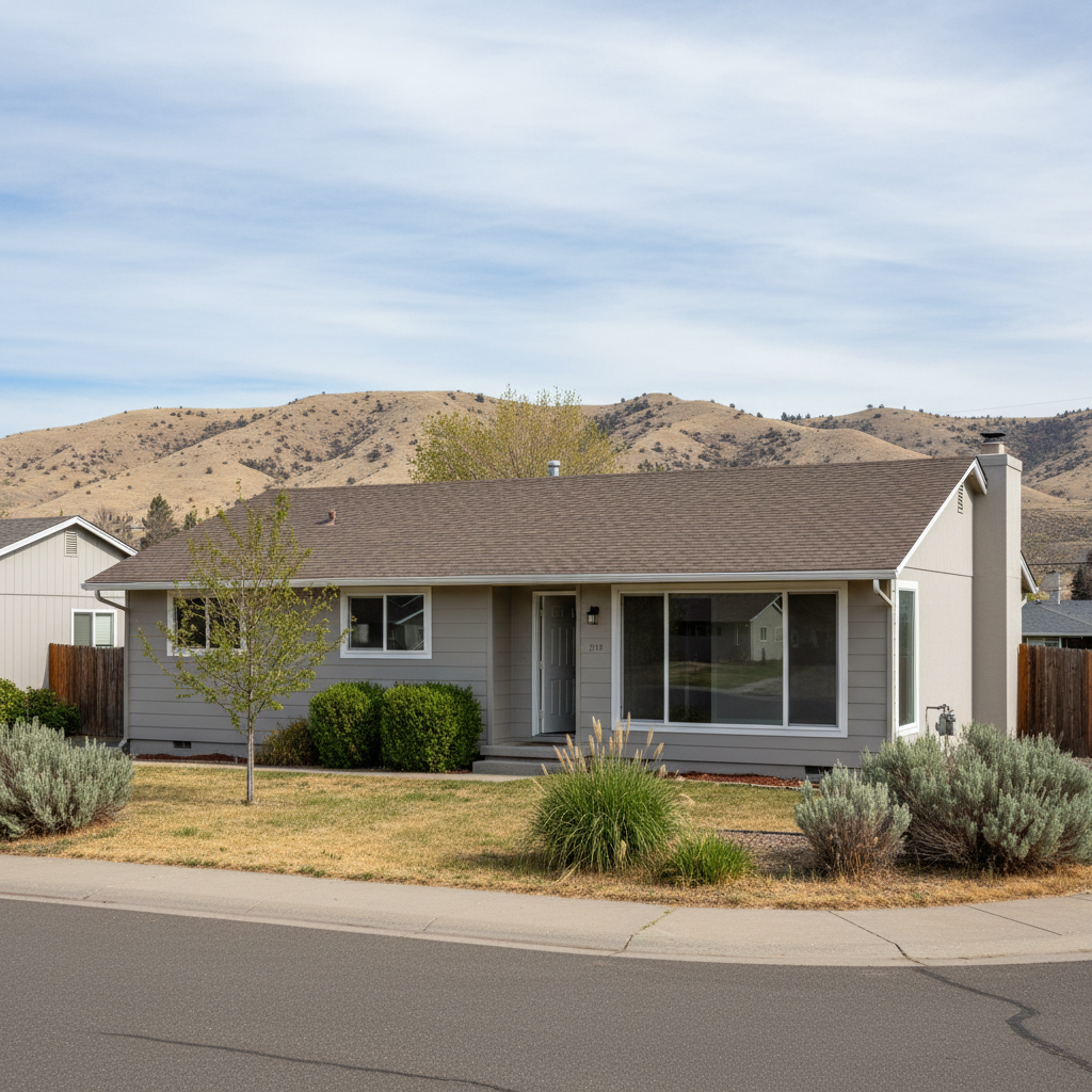 Completed interior painting work at a residential property in Richland, WA