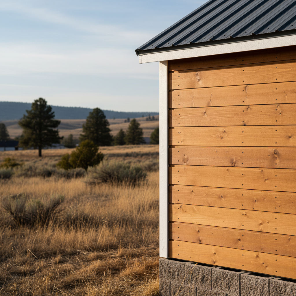 Completed garage design & building work at a residential property in Moses Lake, WA
