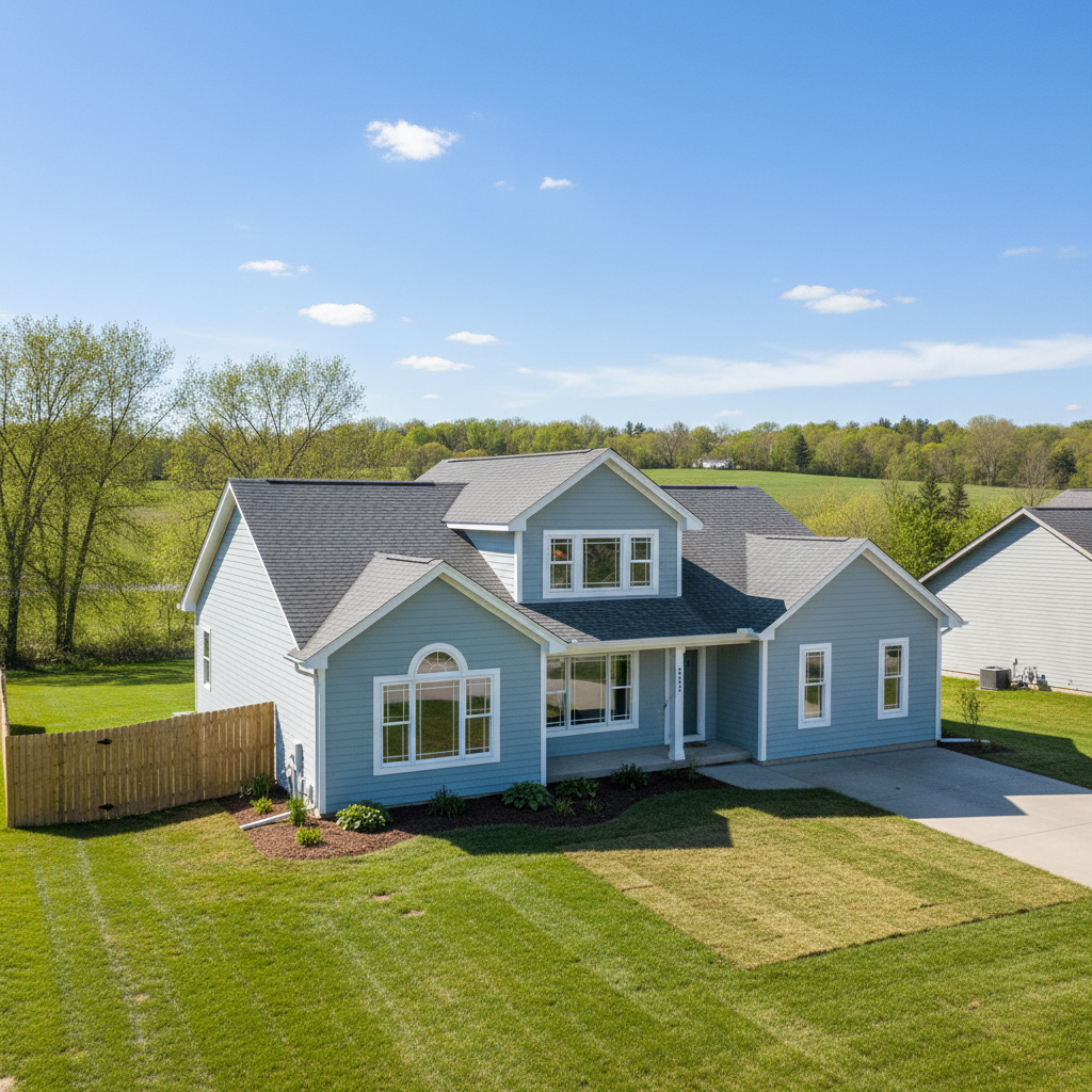 Completed flood cleanup work at a residential property in Fitchburg, WI