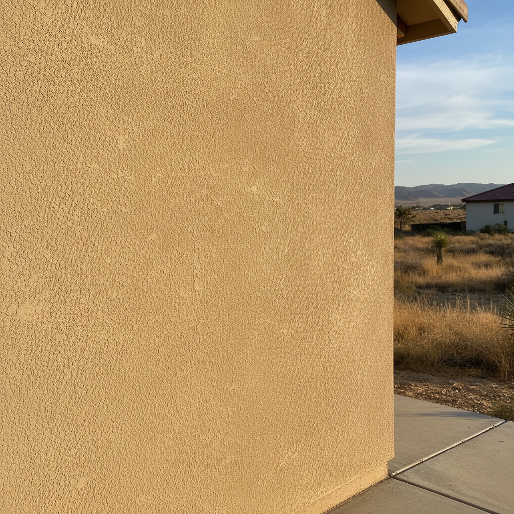 Completed stucco redashing work at a residential property in Lancaster, CA