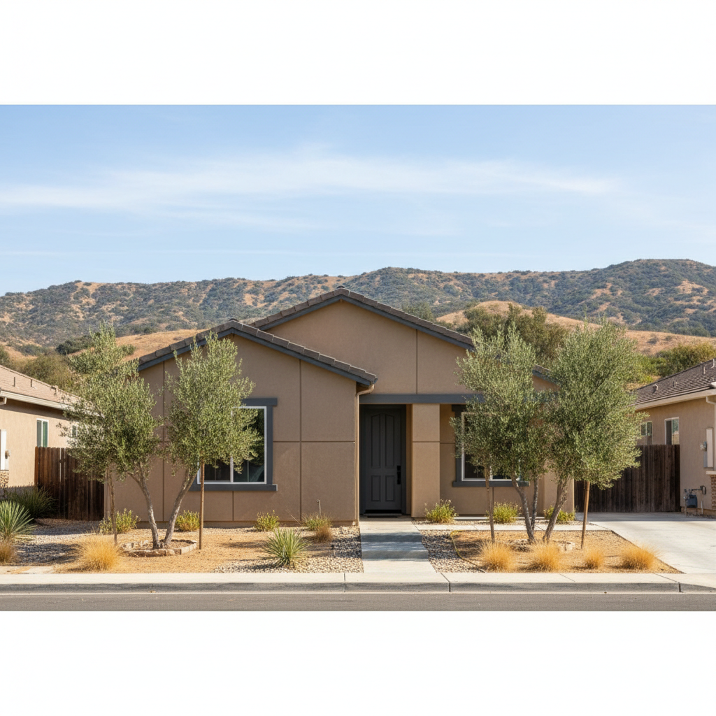 Completed stucco removal work at a residential property in Murrieta, CA