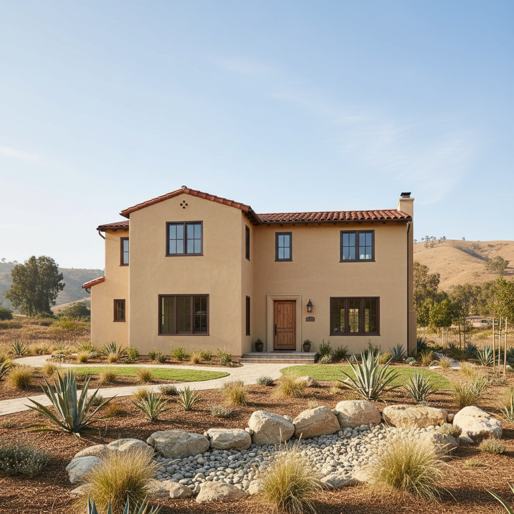 Completed commercial stucco work at a residential property in Oxnard, CA