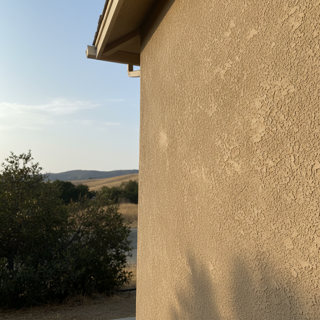Completed stucco inspection work at a residential property in Vallejo, CA