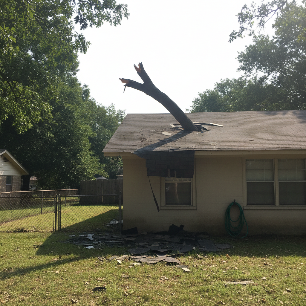 Storm Damage Restoration in Duncanville