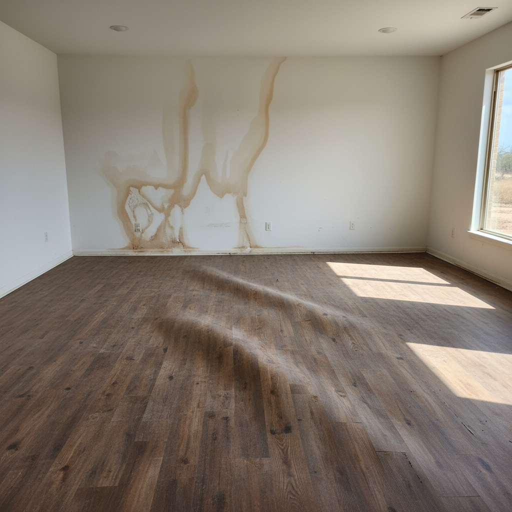 Water damage-related mold removal